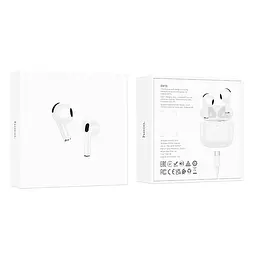 Бездротові навушники Hoco EW78 True wireless stereo headset BT5.4, 30mAh, 300mAh, 4h white - мініатюра 7