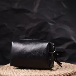 Чоловіча шкіряна косметичка GRANDE PELLE 15х8х7 см sum0020988 - мініатюра 7