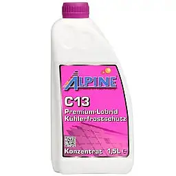 Антифриз Alpine C13 Premium Kгhlerfrostschutz Концентрат фіолетовий 1.5 л