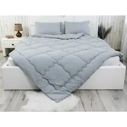 Ковдра Руно набір ковдра 200х220 + 2 подушки 50х70 (925.52_Soft Line) - мініатюра 2