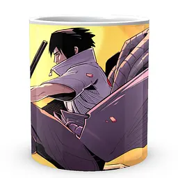 Кухоль GeekLand Наруто Naruto Саске Сидить на обриві NA.02.312 330 мл білий - мініатюра 2