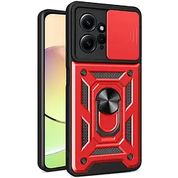 Чохол Ummi Camshield Serge Ring для Xiaomi Redmi Note 12 4G Червоний / Red