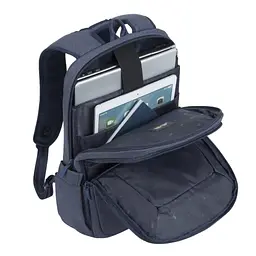 Рюкзак для ноутбука RivaCase 15.6" 7760 Blue (7760Blue) - мініатюра 3
