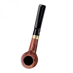 Люлька для куріння Muxiang Rosewood 9 мм filter 103-1BH-02-1 (emb-1085) - мініатюра 2