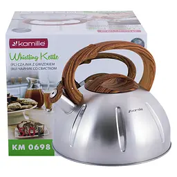 Чайник зі свистком Kamille KM-0698 5 л - мініатюра 8