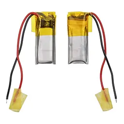 Акумулятор 380821P універсальний з контролером, 3,8 х 08 х 21 мм (35 mAh)/ для TWS навушників, bluetooth гарнітур, MP3 плеєрів