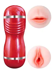 Мастурбатор Cleo Double Delight 3.0 тілесний