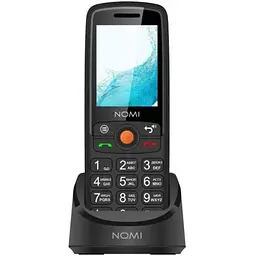 Телефон Nomi i2440 Black UA UCRF