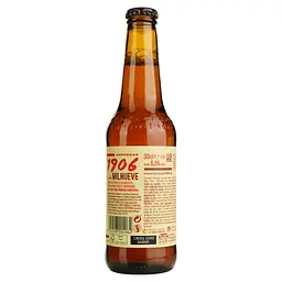 Пиво Estrella Galicia 1906 Reserva Especial світле 6.5% 0.33 л - мініатюра 2