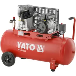 Компресор Yato масляний мережевий 100 л 2200 Вт (YT-23310)