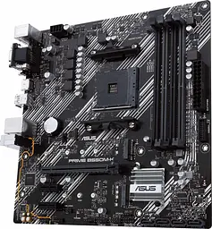 Материнська плата ASUS PRIME B550M-K (Prime B550M-K) (Socket AM4, AMD B550, Micro-ATX) - мініатюра 2