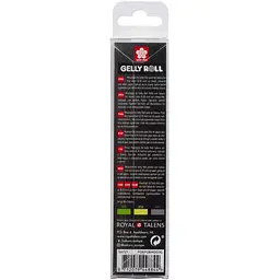 Набір гелевих ручок Sakura Moonlight 06 Botanical 3кол - мініатюра 3