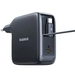 МЗП Baseus EnerCore CJ21 PD67W with retractable cables (3USB-C) (E0121D) Cosmic Black - мініатюра 3