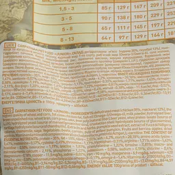 Сухий корм для цуценят Carpathian Pet Food Junior з куркою, скумбрією та сухим молоком, 3 кг - мініатюра 3