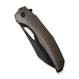 Ніж складаний туристичний WE Knife Ignio Mystery Box, (8.4 см) CPM 20CV / титан 6AL4V бронзовий - мініатюра 6