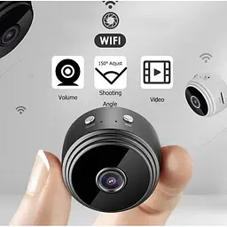Wi-Fi мінівідеокамера з SD-картою YOSO YOIPC48D2MP20 2.8mm V380 - мініатюра 7
