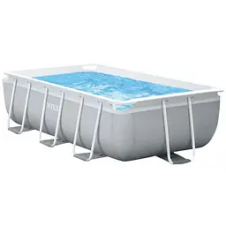 Басейн каркасний INTEX 26784 прямокут 300Х175Х80 см 3539 л фільтр-насос сходи.