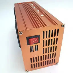Перетворювач напруги LCD SMART 3000W 12V/24V у 220V • Автомобільний інвертор з дисплеєм для дому, авто та резервного живлення - мініатюра 3