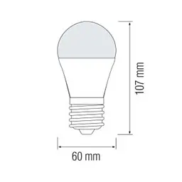 Cвітлодіодна лампа Horoz Electric PREMIER-9 9W E27 4200К - мініатюра 2