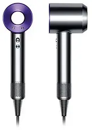Фен стайлер для волосся Kemei 5 в 1 Supersonic Premium Magic Hair 1600 Вт 5 насадок Фіолетовий (HD07F) - мініатюра 3