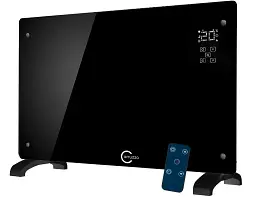 Конвекторний обігрівач Carruzzo Q20F1 2в1 2500W Wi-Fi Smart Black - мініатюра 3
