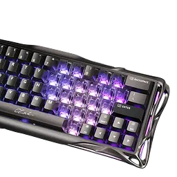 Клавіатура GravaStar Mercury V60 Pro Deluxe Edition GunMetal RGB Black (GSXY-V60PRO-DE-GM) - мініатюра 2