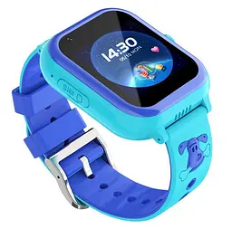 Дитячий смарт годинник T18 на Android з 16GB пам'яті, GPS, 4G дзвінками, відеозв'язком, YouTube, TikTok, WhatsApp та українською мовою До 5 днів роботи Блакитний - мініатюра 2