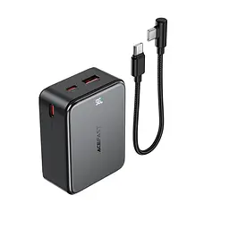 Зовнішній акумулятор ACEFAST M28-10000 22.5W fast charging power bank with cable Black (6974316285984) - мініатюра 3