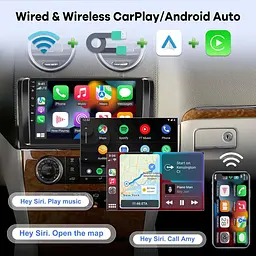 Автомагнітола Android для Mercedes ML/GL W164 із CarPlay - мініатюра 5