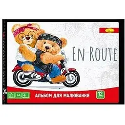 Альбом для малювання Апельсин Ведмедики АП-0302 А4 (2000990609823)(SC)