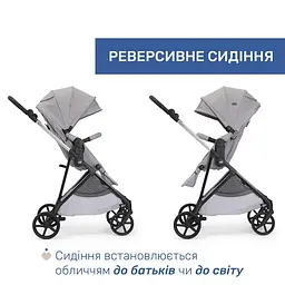 Коляска 2 в 1 Chicco Seety Сіра (87097.56.01) - мініатюра 9