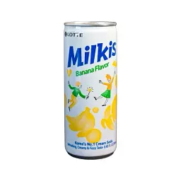 Напій молочний газований Lotte Milkis Banana 250 мл