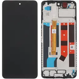Дисплей Oppo A60 чорний, з рамкою