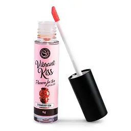 Блиск для губ Secret Play Vibrant Kiss Pina Colada з ефектом вібрації 6 г - мініатюра 2