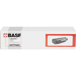 Картридж тон. BASF для Canon iR-C3320/3325/3330 аналог 8525B002 Cyan ( 19000 ст.) (BASF-KT-EXV49C) - мініатюра 4