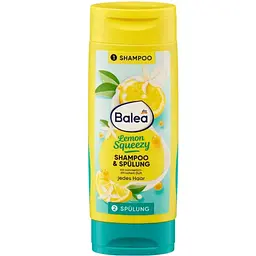 Шампунь + кондиціонер 2-в-1 Balea Lemon Squeezy з ароматом лимону, 100 мл