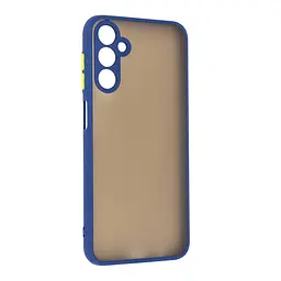 Чехол-накладка для Samsung Galaxy M14 5G (M146), Frosted Matte, синий, противоударный чехол с защитой всего корпуса, термополиуретан TPU + поликарбонат PC, ArmorStandart (ARM66723)