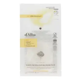 Маска для обличчя d'Alba White Truffle Double Mask Pack з екстрактом білого трюфеля та гіалуроновою кислотою 2.5 г + 30 г (DLB082)