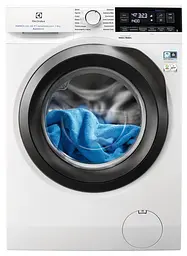 Пральна машина Electrolux з фронтальним завантаженням EW6F348SAU, 8кг, 1400, A+++-30%, Пар, глибина 66см, Автодоз, Дисплей, Інвертор, Білий (EW6F348SAU)