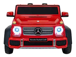 Дитячий електромобіль Mercedes Benz Maybach G650, з регулюванням сидінь, червоний - мініатюра 2