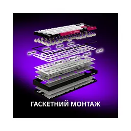 Клавіатура Lorgar KBP70MW Pro RGB Wireless/Bluetooth/USB UA Beige (LRG-KBP70MW-RT-US) - мініатюра 7
