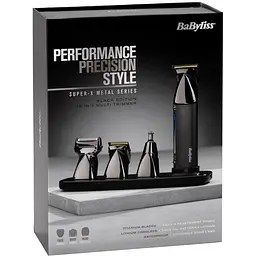 Набір для стрижки Babyliss Super-X Metal Black Edition чорний (MT991E) - мініатюра 7