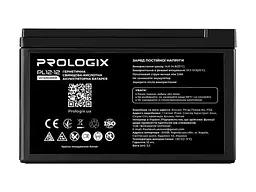 Акумулятор для ДБЖ PrologiX AGM 12V 12Ah (PL12-12) - мініатюра 5