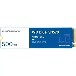 SSD накопичувач WD Blue SN570 500 GB (WDS500G3B0C)