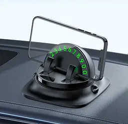 Паркувальна карта з автотримачем Xiaomi Carfook dashboard navigation car mount ZM-18 parking sign model - мініатюра 3