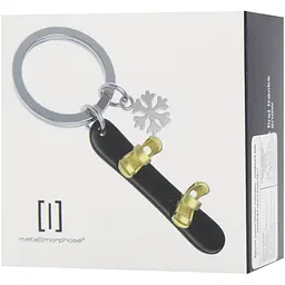 Брелок Metalmorphose Nowboard with Snowflake Charm (8000020290982) - мініатюра 4