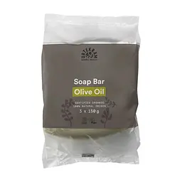Твердое мыло Urtekram Olive Oil Soap Bar 3 х 150 г (5765228838679)