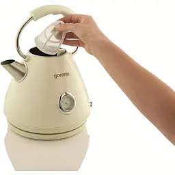 Електрочайник Gorenje K 17 CLI бежевий (577531) - мініатюра 7