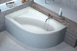 Ванна акрилова Radaway Mistra 150x100 ліва + ніжки WA1-07-150x100L - мініатюра 3