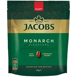 Кава розчинна Jacobs Monarch, 50 г (823826)